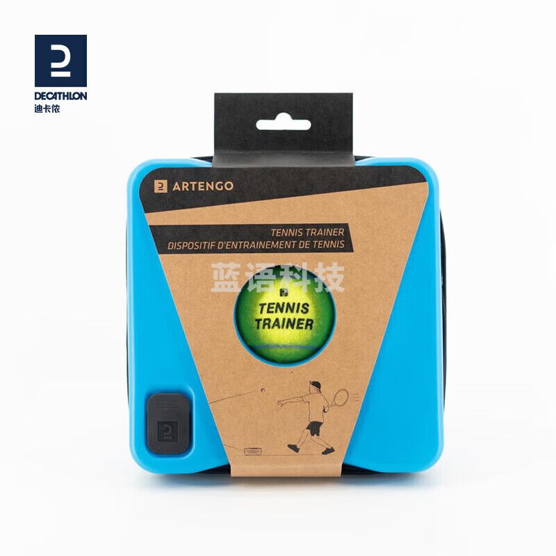 迪卡侬 网球训练器 带绳回弹单人网球自练神器 IVE1训练器补充球 4016164