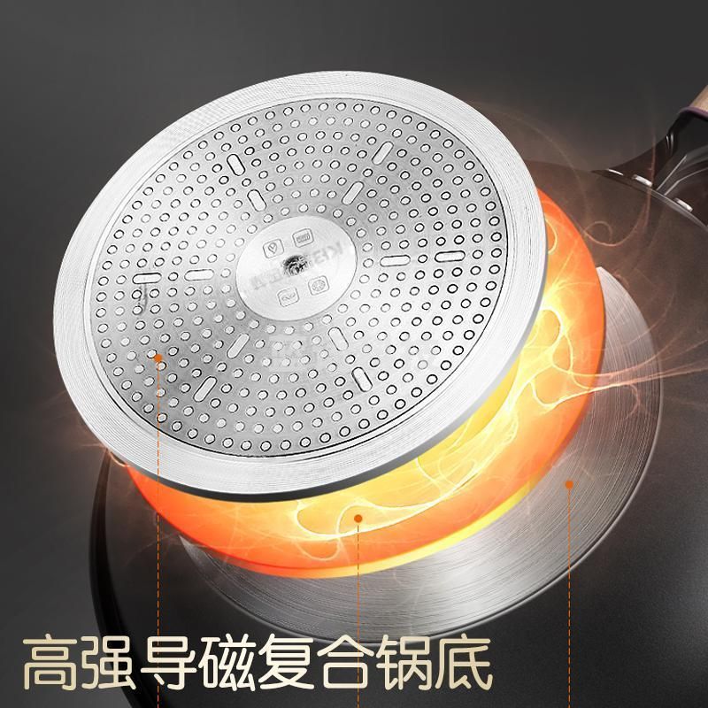 康巴赫 麦饭石色炒锅32cm CDL32A1