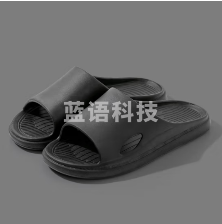 IQGD拖鞋女地板拖鞋男旅行便携非一次性酒店家用待客2107 黑色 36-41码 码数标注