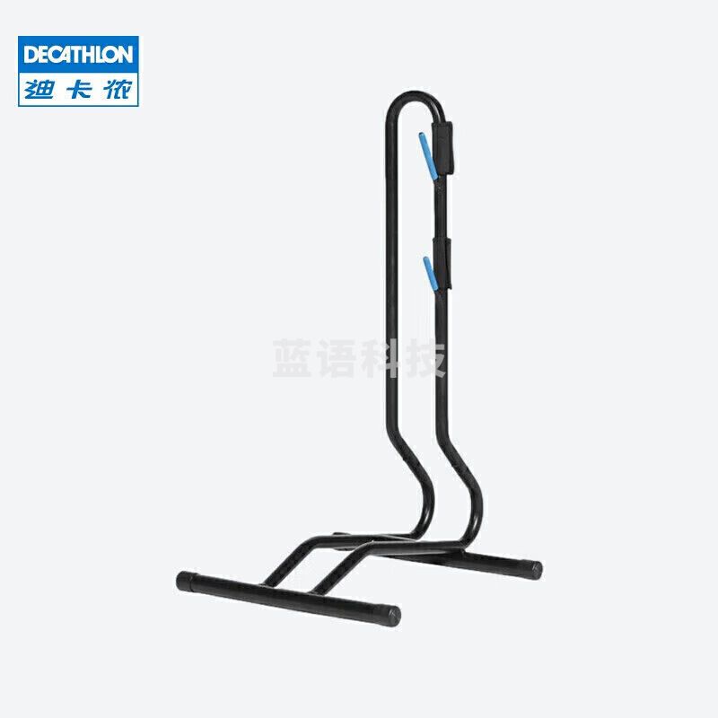 迪卡侬 自行车支架停车架室内公路车山地车城市自行车HC黑色 2965773