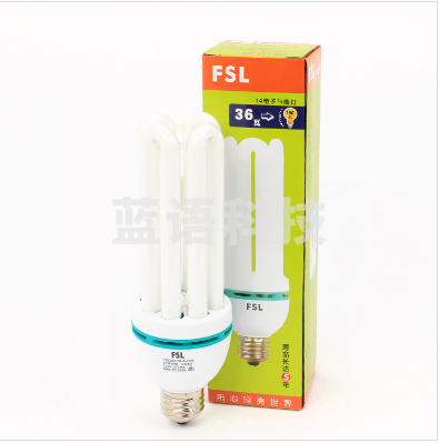 佛山FSL T5/4U/E27/45W/6500k(火箭炮) 电子节能灯