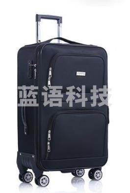 袋鼠(DAISHU)行李箱【大容量】牛津布行李箱男女旅行箱万向轮学生拉杆箱包商务布箱子品牌箱包 黑色(外置拉杆加密防水布刹车轮) 30寸