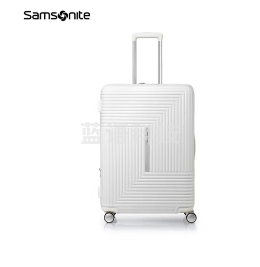 新秀丽（Samsonite）行李箱23年上新学生开学套装拉杆箱旅行箱HK6*05003白色28英寸