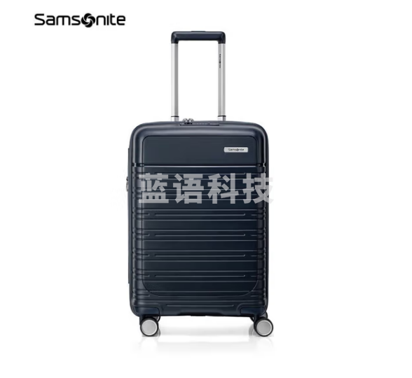 Samsonite/新秀丽拉杆箱旅行箱可扩展四轮行李箱深蓝色QI8*01002