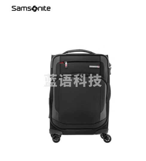 新秀丽（Samsonite）拉杆箱万向轮行李箱 旅行箱商务质感登机箱AZ7*09001黑色20英寸