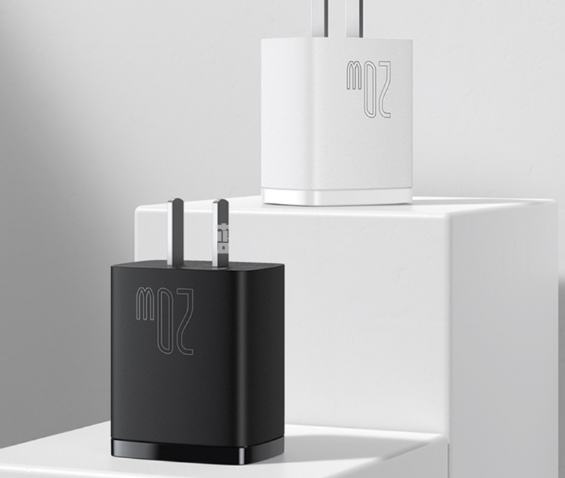 倍思 苹果充电器PD20W多口快充头 适用iPhone14/13/12ProMax/mini/11/XS小米华为手机Type-C数据线插头 CCCP20UC黑