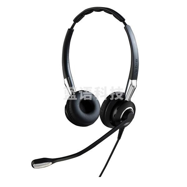 捷波朗 BIZ 2400 II Duo 双耳话务耳麦 双耳,降噪,头戴式,海绵耳垫,QD接口,需配QD线