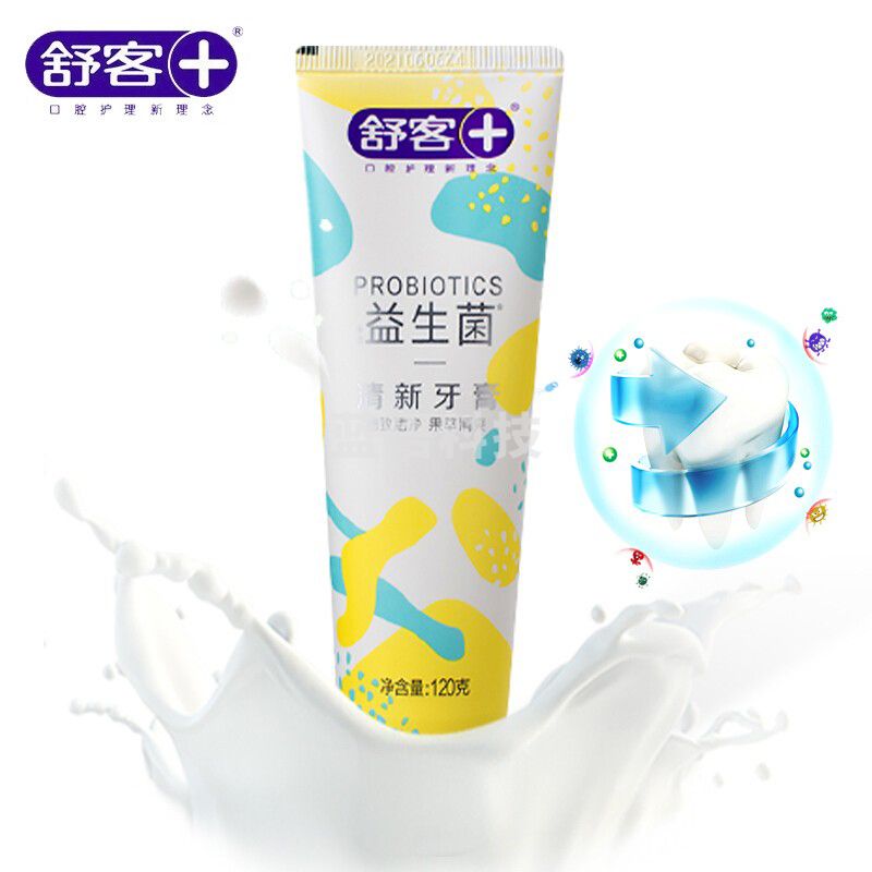舒客益生菌牙膏120g*2