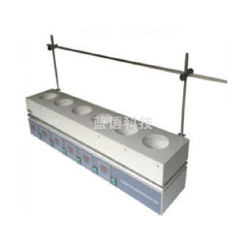 常州国宇HDM-6×250A 数显六联控温电热套6×250ML高温300℃定制 HDM-6×250A 数显六联控温电热套