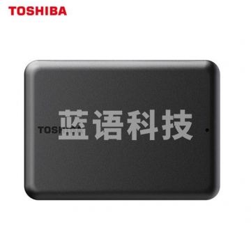 东芝(TOSHIBA) 1TB 移动硬盘HDTB510YK3AB Partner USB 3.2 Gen 1 2.5英寸 曜石黑 兼容Mac 轻薄便携 稳定耐用 高速传输