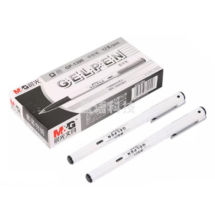 晨光 M＆G 中性笔 GP-1390 0.5mm (黑色) 12支/盒