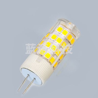 思博晶 G4 220V/2835/7W (暖光） LED插泡陶瓷85V-265V宽电压