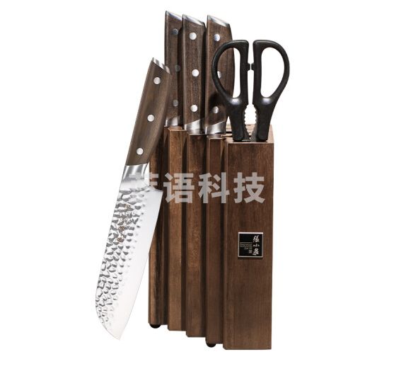 张小泉 锋悦系列六件刀具套装 套刀 菜刀套装D31430100