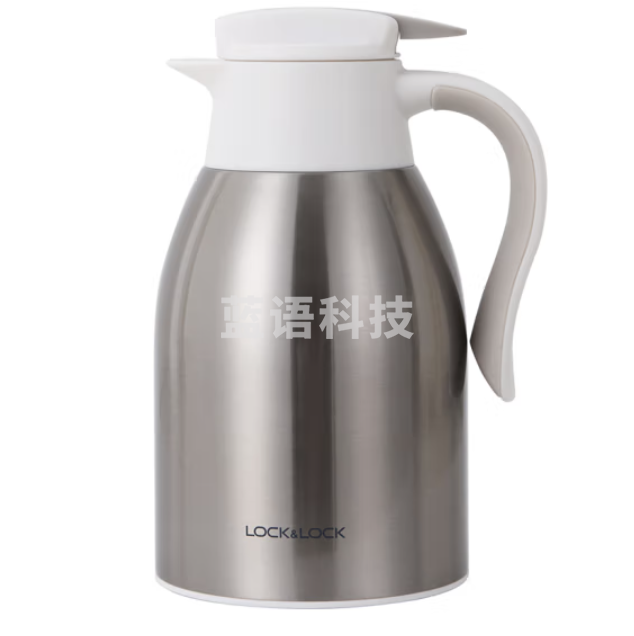 乐扣乐扣 LHC1464SLV 银色 2200ml 真空保温壶不锈钢保温热水瓶2.2L