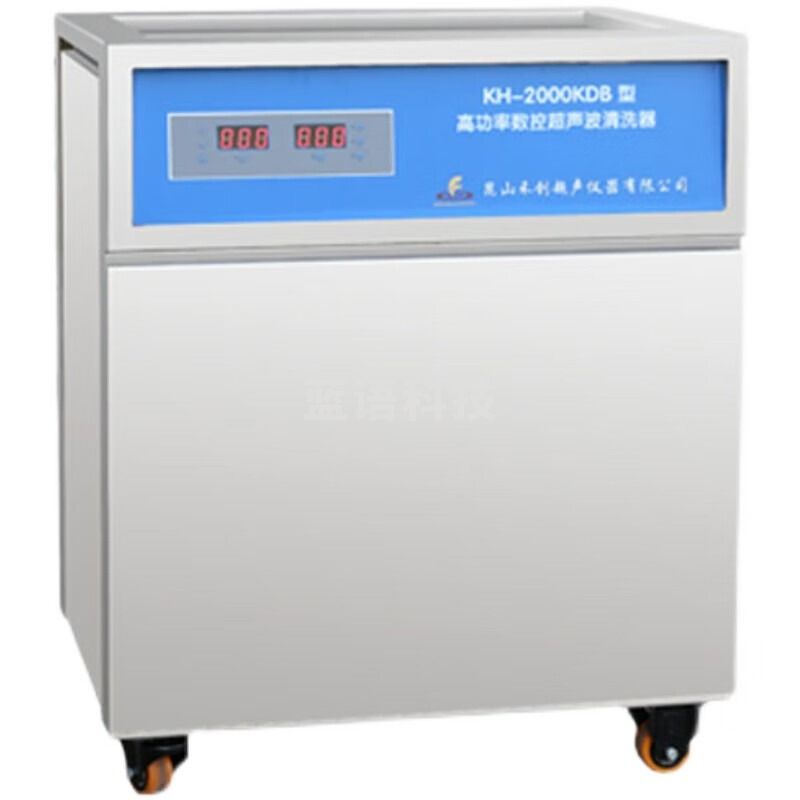 JISENPUER昆山禾创KH-6000KDB单槽式高功率数控超声波清洗器清洗机240L KH-6000KDB