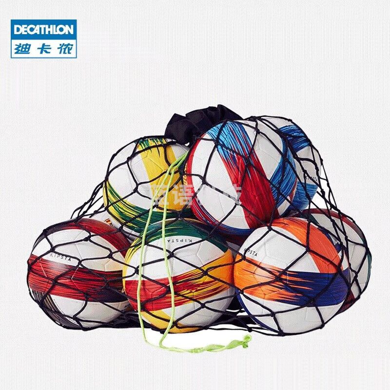 迪卡侬 足球网兜 篮球排球网袋  大号IVO2球网（可容纳14个5号足球）-54896