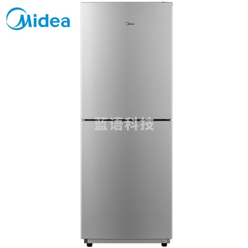 美的(Midea)173升 小型家用两门小冰箱 自动低温补偿 节能静音 持久锁冷 浅灰 BCD-173M(ZG)