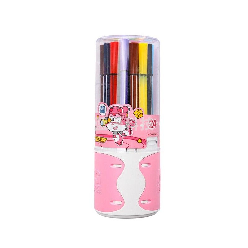 晨光（M&G）水彩笔 超级飞侠款24色画笔套装 可水洗儿童用绘画 学生文具 JCP95887 单筒装