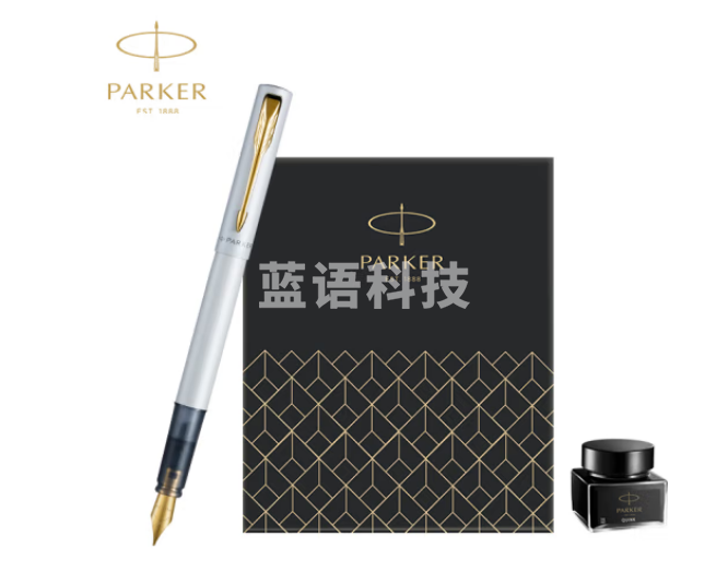 派克（PARKER）钢笔签字笔 商务办公男女生日礼物学生练字文具 威雅XL秘境系列贝母白墨水笔+迷你墨水礼盒