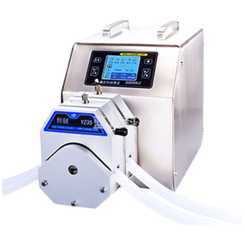 保定创锐SG600LC实验室智能流量型工业泵分配恒流泵蠕动泵 SG600LC+YZ35-13