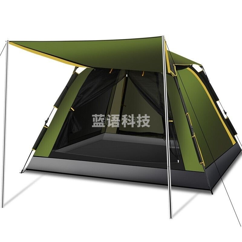 创悦 全自动帐篷 户外3-6人露营 野营帐篷 一室多人防雨野外大帐篷