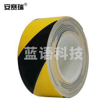 安赛瑞 防撞缓冲警示胶带 防震胶带 海绵胶带 黄黑条纹 缓冲胶带 12066   6cm*3m