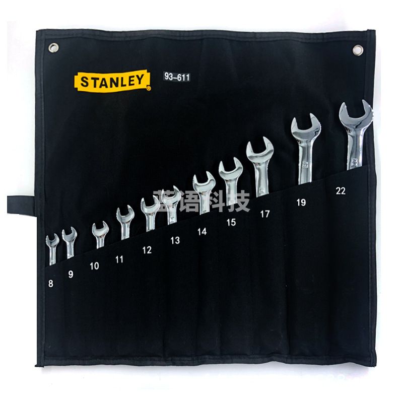 史丹利 93-611-22 11件套公制精抛光两用长扳手 (计价单位：套）