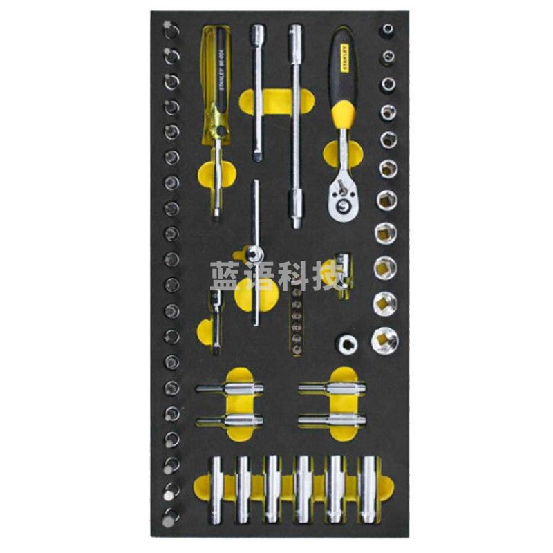 史丹利(Stanley) 90-029-23 EVA工具托组套-56件1/4