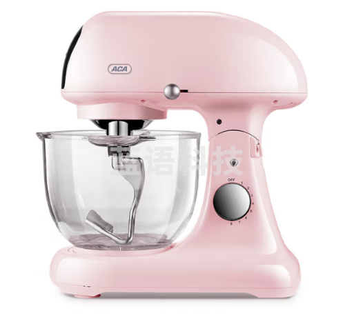 北美电器（ACA）厨师机家用小型多功能和面机揉面器全自动搅拌器ASM-DC850