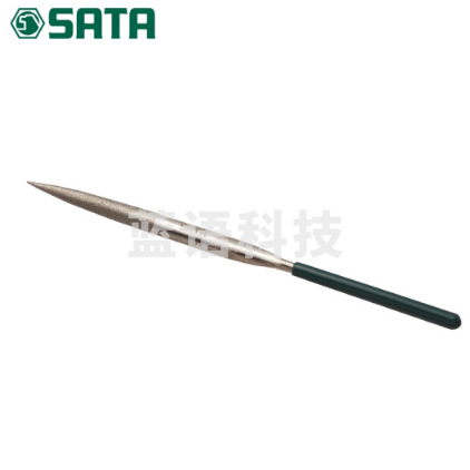 世达（SATA）03832 金刚石尖头半圆锉4x160MM/尖头半圆锉