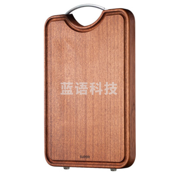 苏泊尔W453030AC1 进口天然乌檀木加厚整木砧板切菜板高端案板