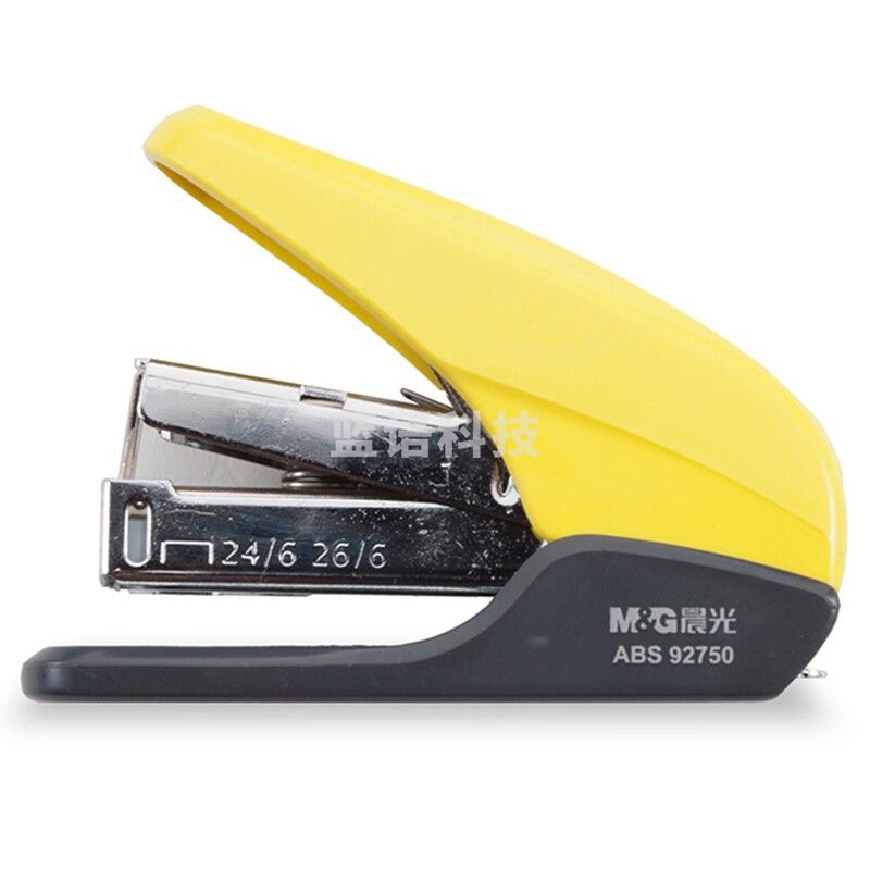 晨光(M&G)12号订书机省力订书器金属拉杆统一型办公用品 颜色随机 省力型订书机ABS92750 2个装 颜色随机