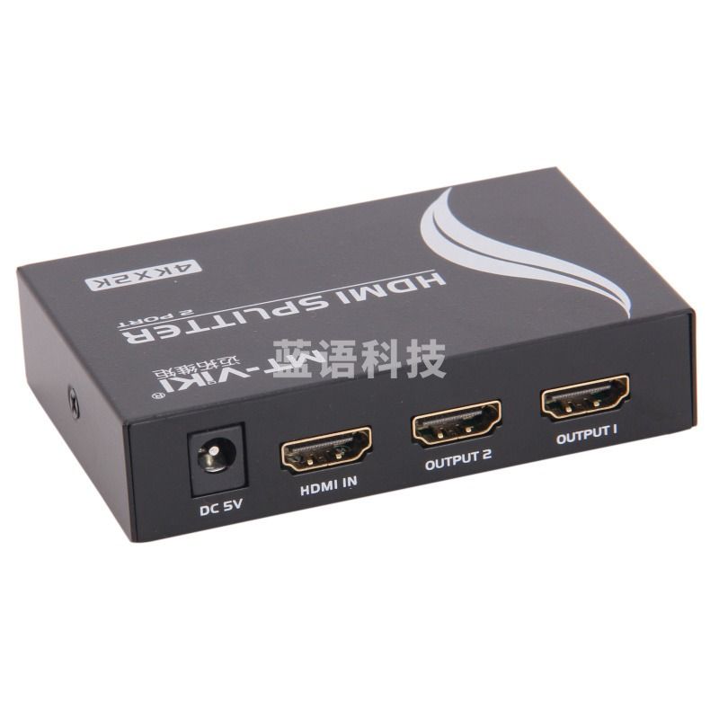 迈拓维矩（MT-viki）MT-SP142 hdmi分配器1进2出3D高清4K音视频一分二分频共享器