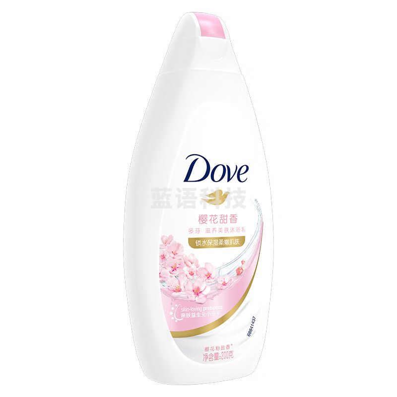 多芬(DOVE)樱花甜香滋养美肤沐浴露沐浴乳200g 锁水保湿柔嫩肌肤 持久留香润肤(新老包装随机发货)