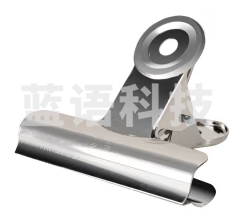 得力9525圆形铁票夹29mm 6只/包12包/盒(单位：盒)，