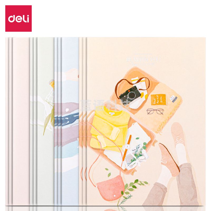 得力FA540缝线本(悠闲一夏)(本) 12本起订