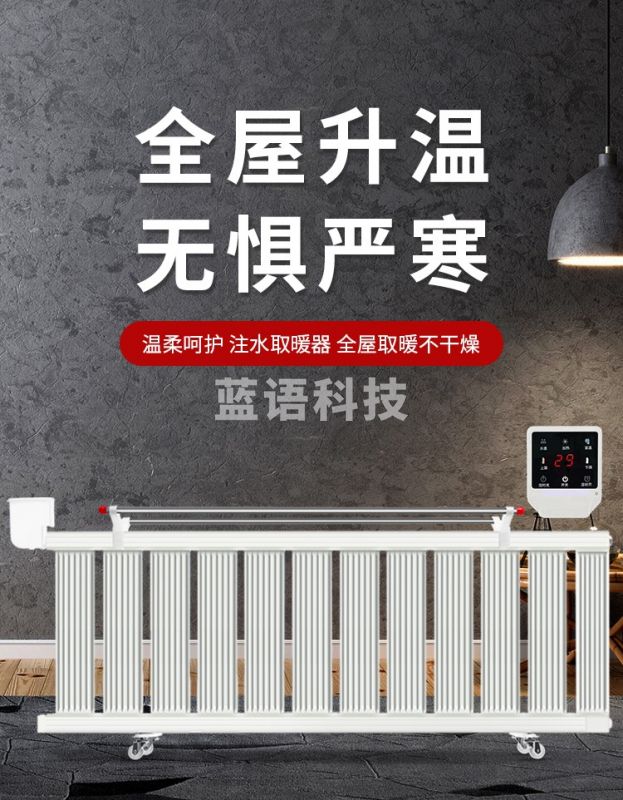 欣艾迪XAD-2000家用注水取暖器暖气片节能省电注水加水遥控取暖气 基础定温版-13日常生活类电器取暖器