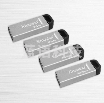 金士顿（Kingston）128GB USB 3.2 Gen 1 U盘 DTKN 金属外壳 读速200MB/s