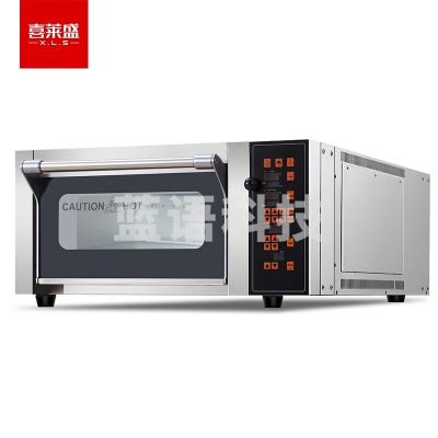 喜莱盛 XLS-K1 电烤箱商用一层一盘型专业烤炉蛋糕面包软包欧包烘炉工程款