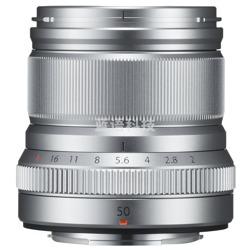 富士/（FUJIFILM）XF50mm F2 R WR 中长焦定焦镜头 银色 高速AF 时尚设计 小巧轻便 全天候保护