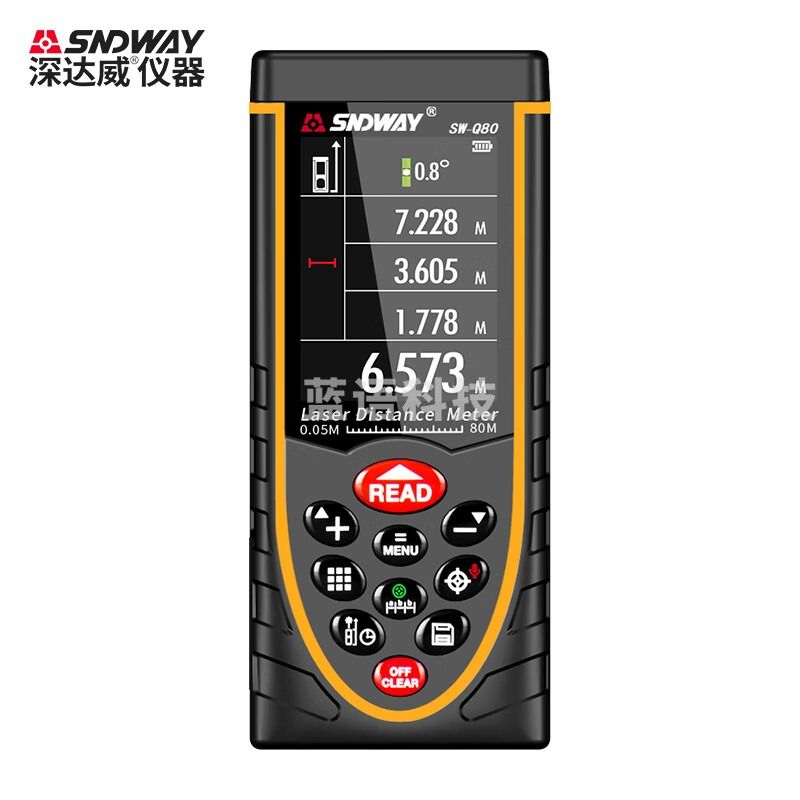 深达威激光测距仪红外线户外室外长距离测量仪手持式高精度电子尺80米