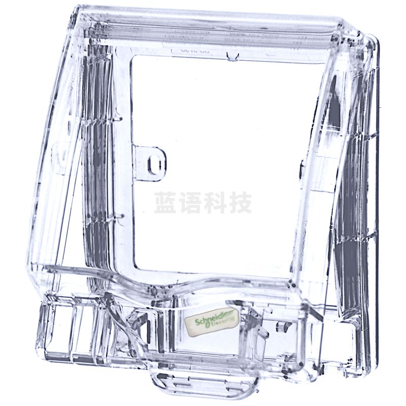 施耐德 开关插座防水盒 天甲透明 IP55等级一位防水盒 E223R_TR 防溅盒