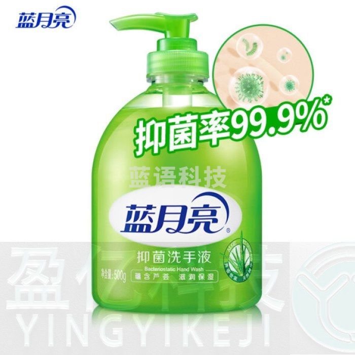蓝月亮洗手液 芦荟抑菌 500g/瓶