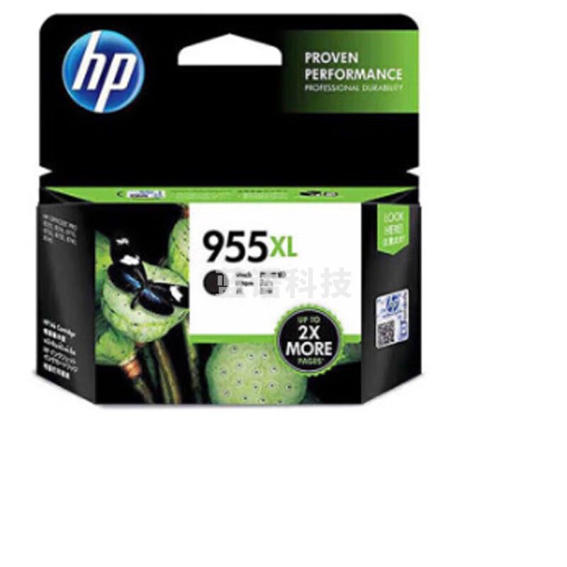 惠普(HP)955XL墨盒 原装黑色高容 惠普hp 7720 7730 7740 8210 8216 8710 8720 8730打印机墨盒
