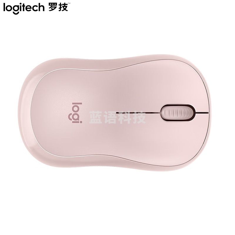 罗技(Logitech)M240 无线蓝牙鼠标笔记本台式电脑双模小巧迷你鼠标 日常版 玫瑰粉