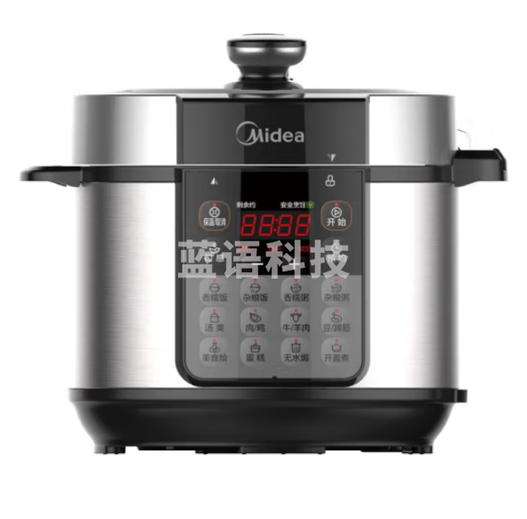 美的50RZB06 电压力锅 双胆微电脑高压锅
