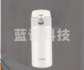 虎牌(TIGER)保温杯弹盖保冷水杯车载杯MMJ-A361-WM白色360ML