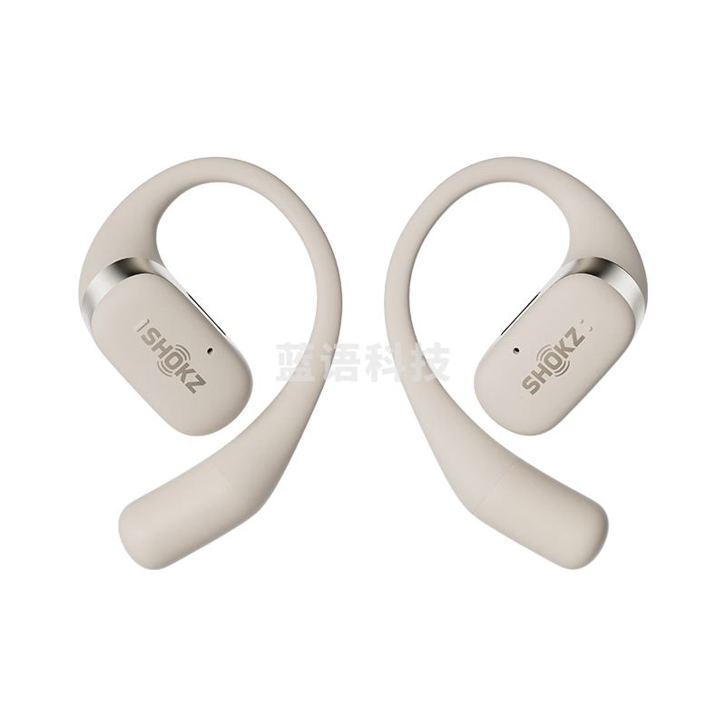 韶音/（SHOKZ）OpenFit T910开放式蓝牙耳机挂耳式蓝牙耳机非骨传导不入耳运动跑步骑行健身通话降噪 暖日白