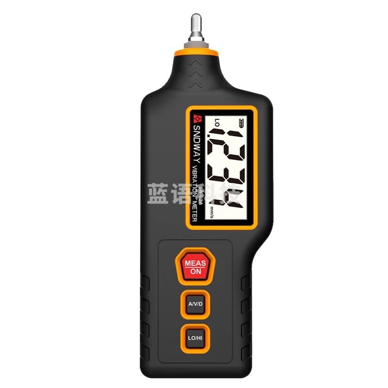 深达威SW-63A 数字测振仪便携式振动测量仪手持机械故障测振笔震动分析仪 SW-63A(黑白屏单显)
