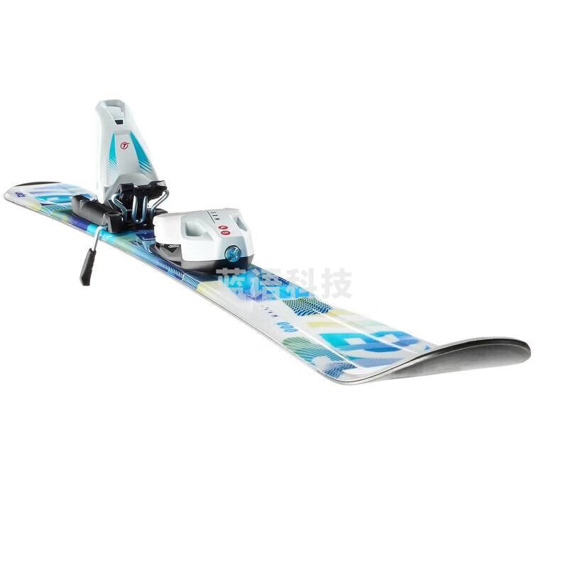 迪卡侬 儿童滑雪板双板WEDZE6黄色儿童款78cm-2758100